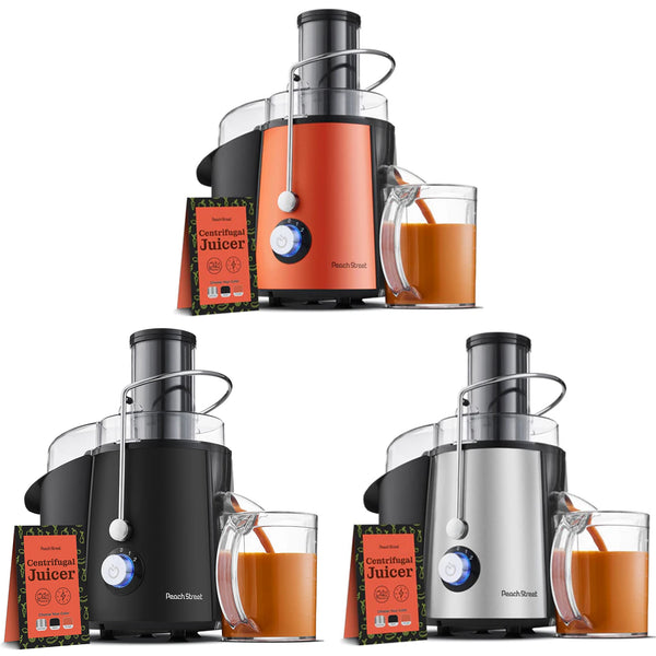 Centrifugal Juicer 700W Juice Extractor Juicing Machine, 3" Wide Feeder for Whole Fruits, Vegetable, with Micro-Mesh Filter Easy to Clean