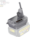DM18DSV7V8 Battery Adapter Converter Convert Dewalt DCB205 20V Li-ion Batteries Milwaukee M18 18V Battery to for V7 V8 Battery V7/V8 Animal Motorhead Absolute Cordless Vacuums