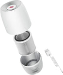 Arm & Hammer Allergen Defense 2-in-1 Desktop Air Purifier with HEPA Filter and Soft Night Light for Home and Office