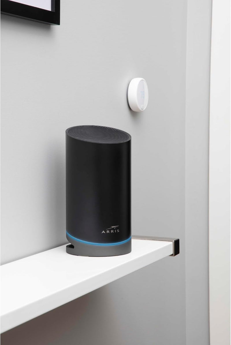 ARRIS SURFboard mAX Pro W133 Tri-Band Mesh Wi-Fi 6 System , AX11000 Wi-Fi Speed up to 11 Gbps , Coverage 6,000 sq ft , 4.8 Gbps Backhaul , Four 1 Gbps Ports per Node