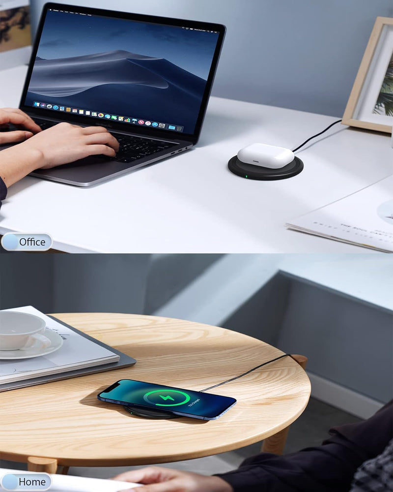 Wireless Charger 10W for iPhone, Wireless Charger Pad, Fast Wireless Phone Charger