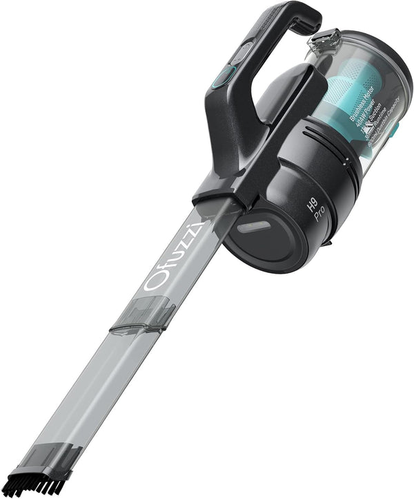H9 Pro Handheld Vacuum Cleaner, Extra-Long Crevice Tool, 40AW/13kPa Surging Suction, LED Display & Light