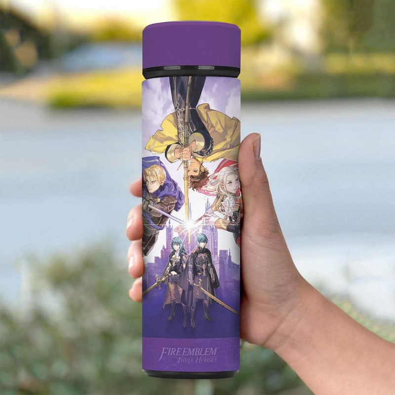 Controller Gear Fire Emblem Vacuum Insulated Stainless Steel Water Bottle, 17 ounce, 500 mL, Three Houses