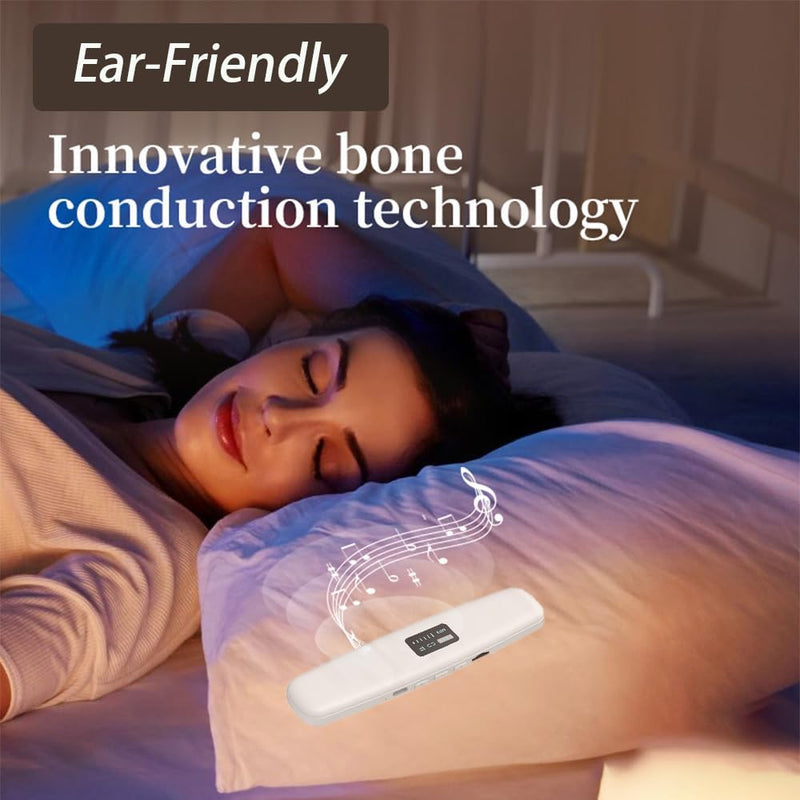 Private Pillow Speaker - Bluetooth Wireless Speaker for White Noise, Sleep Aid, Relaxation Under Pillow