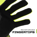 Mechanix Wear: Hi-Viz FastFit Work Gloves with Secure Fit Elastic Cuff, Reflective and High Visibility, Touchscreen Capable, Safety Gloves for Men, Multi-Purpose Use (Fluorescent Yellow, Large)