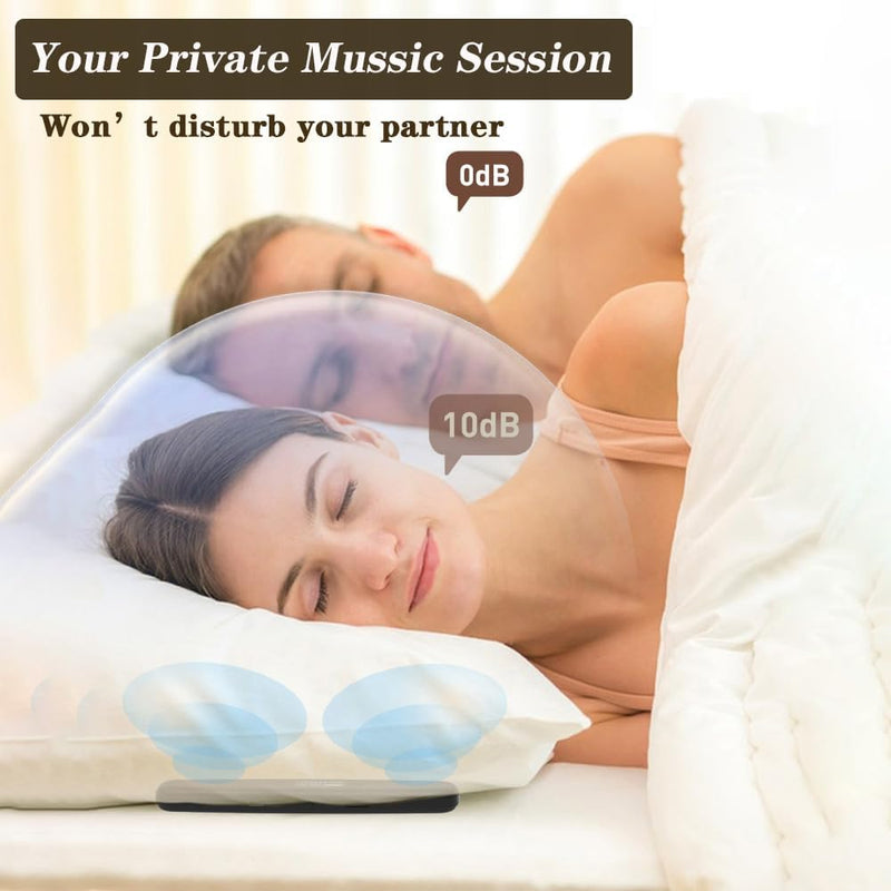 Private Pillow Speaker - Bluetooth Wireless Speaker for White Noise, Sleep Aid, Relaxation Under Pillow