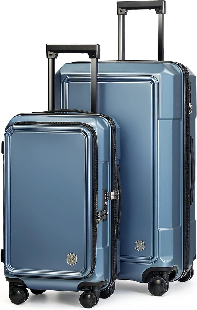 Coolife Suitcase Set 3 Piece Luggage Set Carry On Travel Luggage