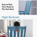 Patio Oversized Rocking Chair Outdoor, Weather Resistant, Low Maintenance, High Back Front Porch Rocker Chairs 385lbs Support