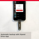 SanDisk 64GB iXpand Flash Drive with Lightning and USB-C connectors, Works with iPhone 14 and older