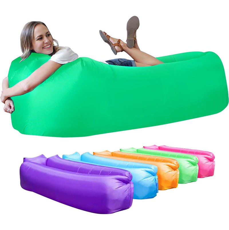 Inflatable Lounger Air Sofa Chair, Portable Waterproof Couch for Hiking, Picnics, Outdoor