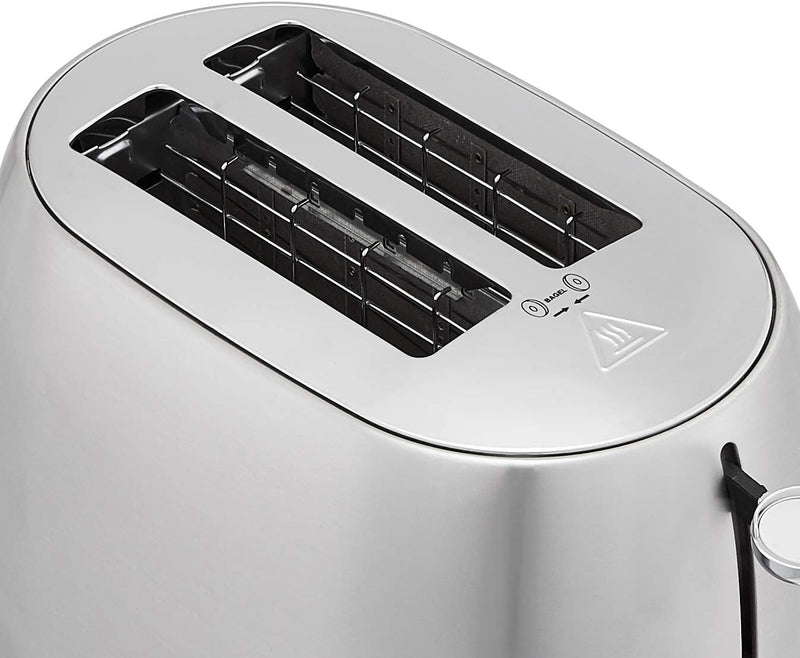 2 Slot Toaster with 6 Browning Settings and Removable Crumb Trays