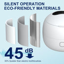 2025 Ultrasonic Retainer Cleaner Machine – 45kHz Retainer Cleaner for Night Guards, Mouth Guards, Dentures – 24W Dental Ultrasonic Cleaner with 4 Modes, 200ML – Great Gift for Braces Users