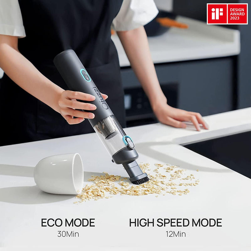 Ofuzzi H8 Apex Cordless Handheld Vacuum Cleaner, 12kPa/30AW Powerful Suction, Dual Filtration, Lightweight