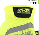 Mechanix Wear: Hi-Viz FastFit Work Gloves with Secure Fit Elastic Cuff, Reflective and High Visibility, Touchscreen Capable, Safety Gloves for Men, Multi-Purpose Use (Fluorescent Yellow, Large)