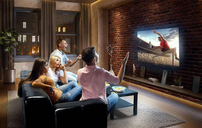 Digital HDTV Antenna for Free Over-The-Air Channels with G4 Smart Chip and 35ft Cable (Upgraded 2025 Model)