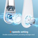 TORRAS L2 Portable Neck Fan Rechargeable Lightweight Neck Fans, 3 Speeds Powered Neck Air Conditioner Battery for Women & Men