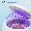 2025 Ultrasonic Retainer Cleaner Machine – 45kHz Retainer Cleaner for Night Guards, Mouth Guards, Dentures – 24W Dental Ultrasonic Cleaner with 4 Modes, 200ML – Great Gift for Braces Users