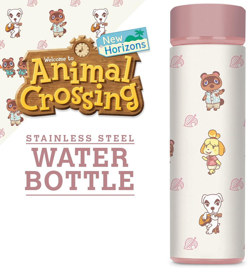 Controller Gear Animal Crossing 17oz, Insulated, Stainless Steel, Leak Proof, Water Bottle, Island Idols