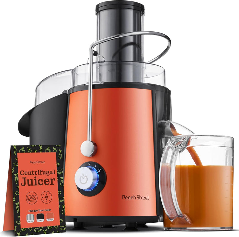 Centrifugal Juicer 700W Juice Extractor Juicing Machine, 3" Wide Feeder for Whole Fruits, Vegetable, with Micro-Mesh Filter Easy to Clean