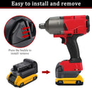 Replace for Dewalt Battery to Milwaukee 18V Battery Adapter, Convert for DeWalt 18v-20v Lithium Batteries to Milwaukee M18 18v Cordless Power Tools Use