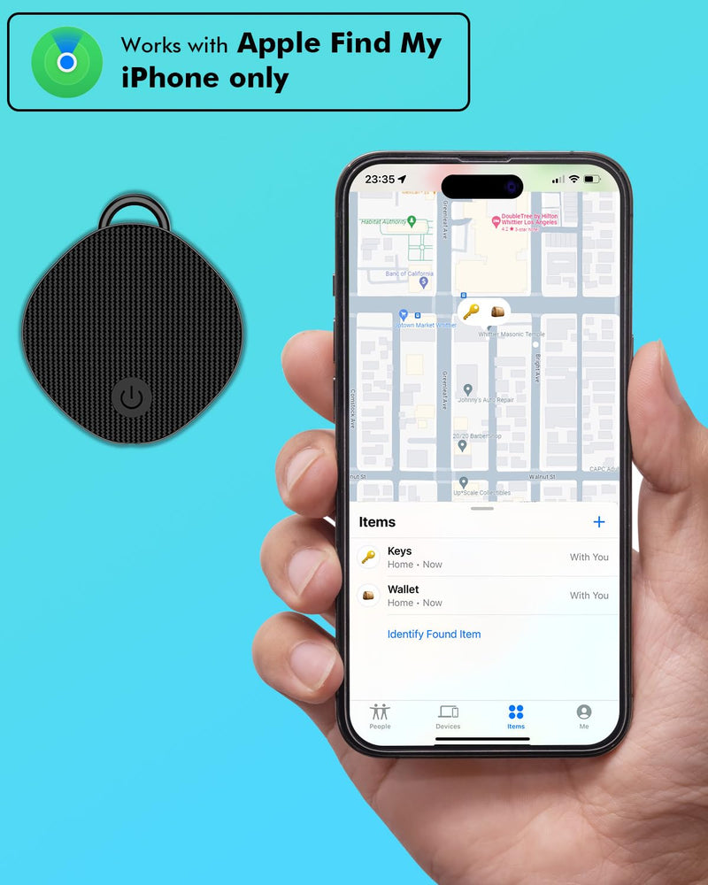 Allmatt Tag Tracker Bluetooth SmartTag Key and Device Finder with Apple Find My App