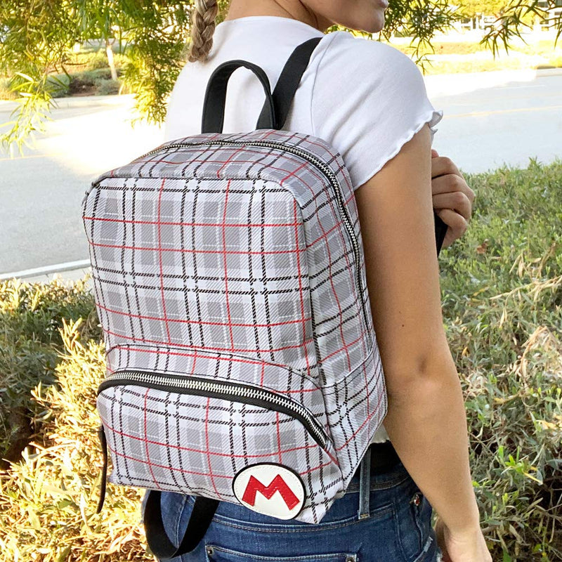 Controller Gear Mario Bros - Small Backpack Mini Bookbag Travel Bag for Nintendo Switch Console & Accessories