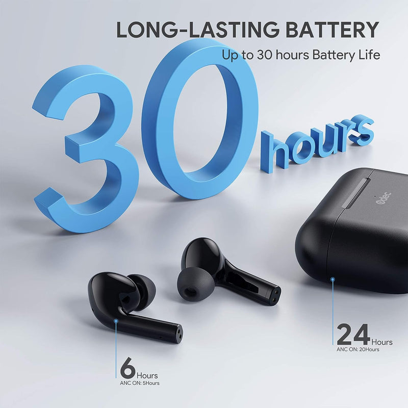 Noise Cancelling Earbuds, True Wireless Earbuds with Gaming Mode, 35-Hour Playtime, Hi-Fi Stereo Headset