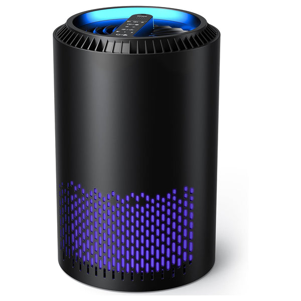 Air Purifier for Home with Dual Channel 360° Air Intake - Removes Smoke, Pollen, Dander, Hair, Odors