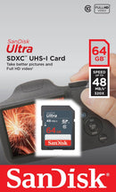 SanDisk Ultra 64 GB SDXC Class 6 Flash Memory Card 30MB/s