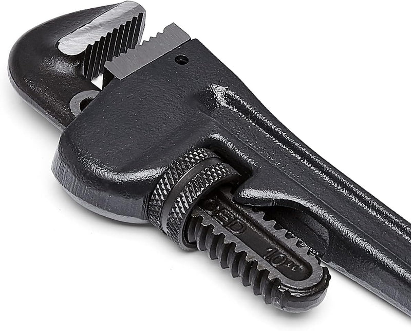 Heavy-Duty Adjustable Straight Pipe Wrench