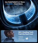 COOLIFY 2 Neck Air Conditioner, Portable Personal Cooler Neck Fan,Portable Personal Cooler and Heater Strong Wind,Idea Gifts for Women & Men