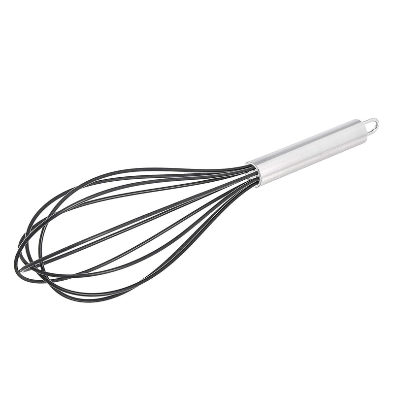Stainless Steel & Silicone Non-Stick Coated Whisk, 12 Inch