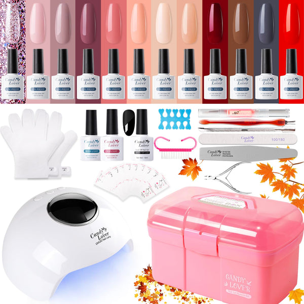 The Manicure Company Professional Gel Nail Polish Starter Kit | The Hair  And Beauty Company