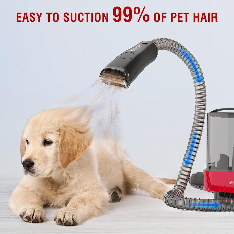 DOGCARE 6-in-1 Modern Grooming Kit with Vacuum, Cat & Dog Clippers & Vacuum