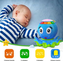 Musical Baby Toys 6-12 Months with Lights & Sounds, Sensory Octopus Educational  Toy Crawling & Learning Play，Birthday Toy for Infant Toddler Boy Girl 7 8 9 10 11 month 1-2 Year Old