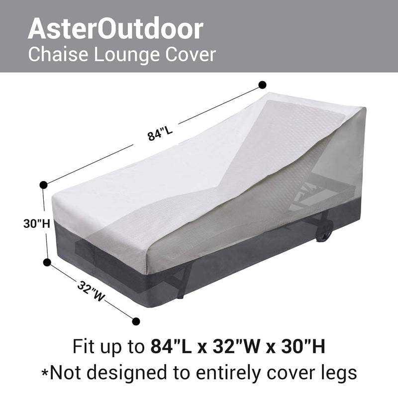 Heavy Duty Weather & UV-Resistant Patio Dinning Chair Cover