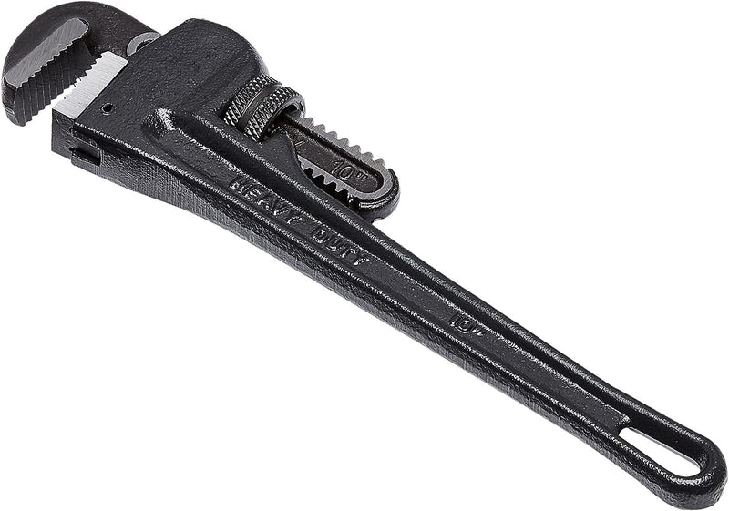 Heavy-Duty Adjustable Straight Pipe Wrench