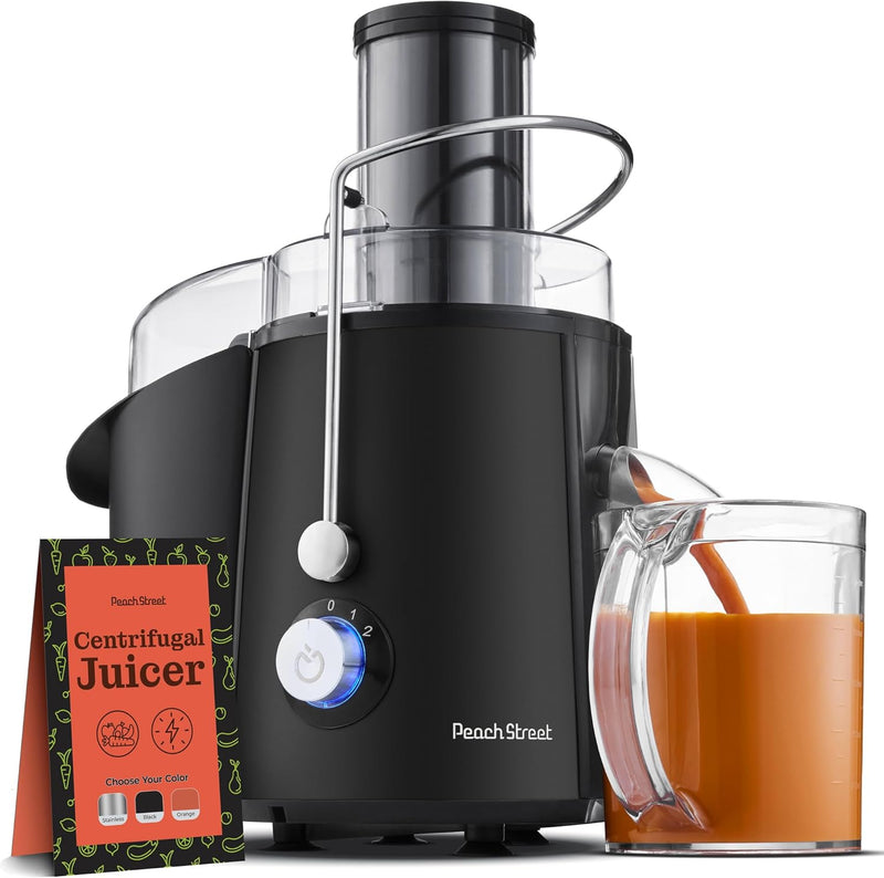 Centrifugal Juicer 700W Juice Extractor Juicing Machine, 3" Wide Feeder for Whole Fruits, Vegetable, with Micro-Mesh Filter Easy to Clean