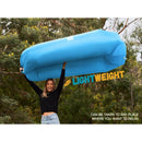 Inflatable Lounger Air Sofa Chair, Portable Waterproof Couch for Hiking, Picnics, Outdoor