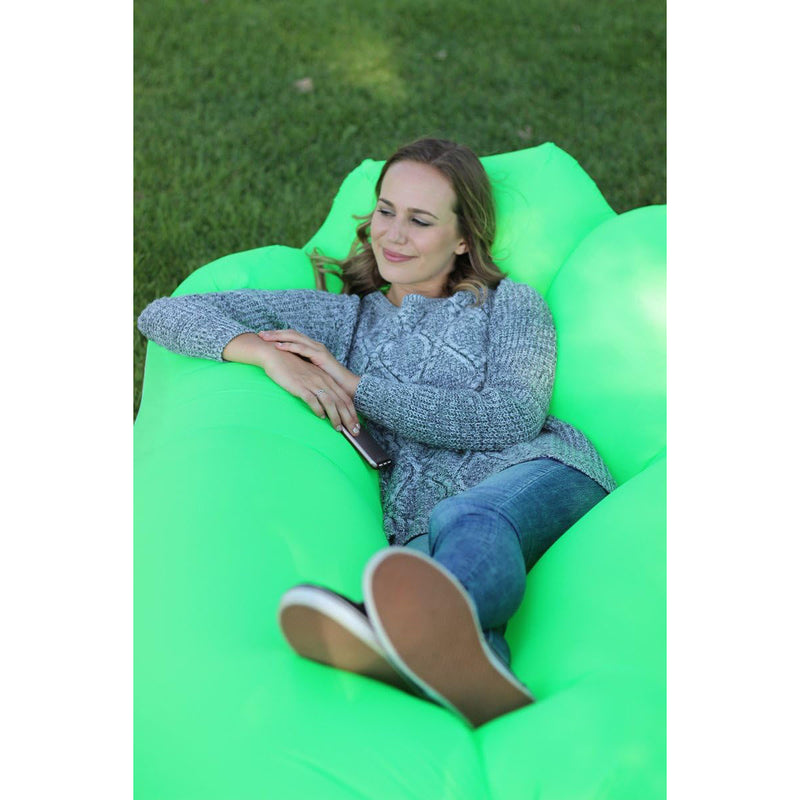 Inflatable Lounger Air Sofa Chair, Portable Waterproof Couch for Hiking, Picnics, Outdoor