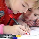 24/36 Colors Dual Tips Art Marker Drawing Acrylic Paint Marker Pens Set For Rock Painting Ceramic Glass Wood,