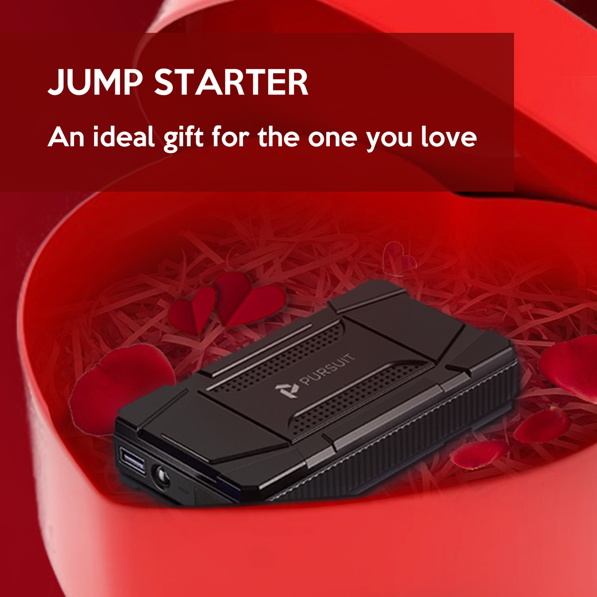 TRAVERSE 800A Peak 12V Car Jump Starter | Racktodoor display picture 1
