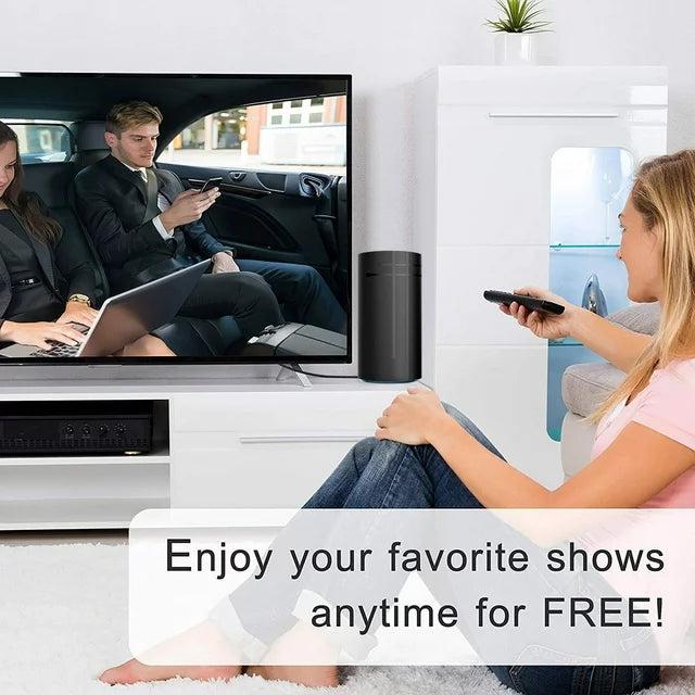 150-Mile Range HD TV Antenna with Amplifier for Free Over-the-Air Channels