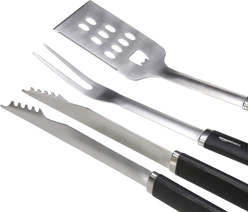 3-Piece Grilling Barbecue Tool Set