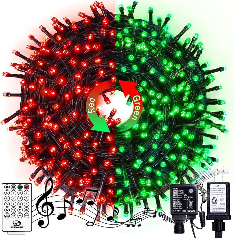 LED String Light Remote Waterproof Christmas Light 66ft – The DIY