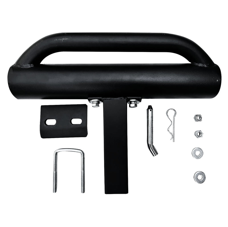 Tow Hitch Step fit for Truck with 2 inch Hitch Receivers Strong Steel Construction Textured Black with Pin Lock