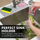 Silicone Faucet Mat for Kitchen, Upgraded Premium Silicone Splash Guard, Dish Soap Sponge Holder Sink Tray, Idea Gifts.