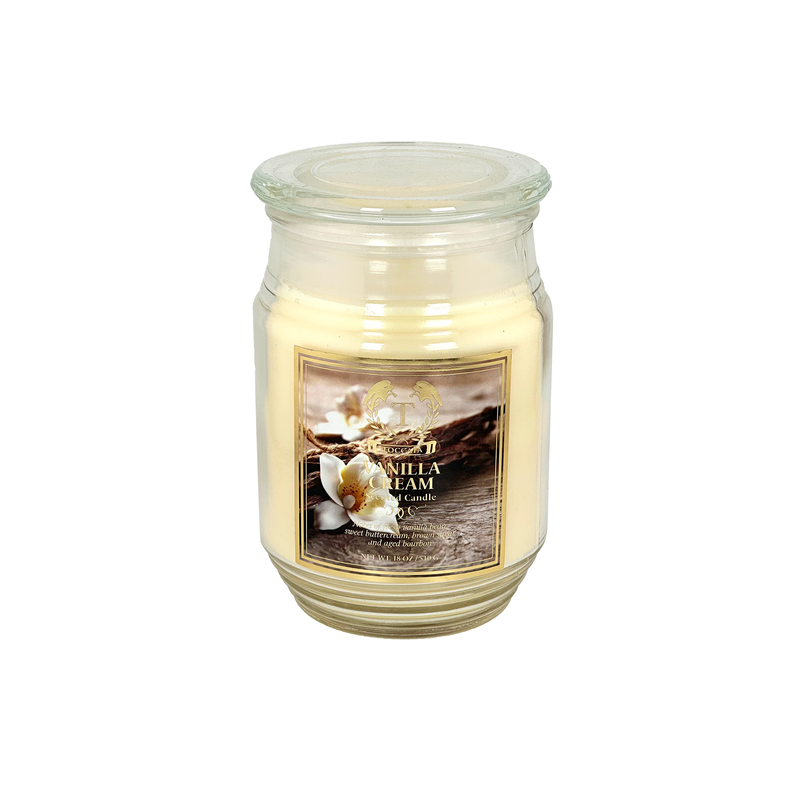 18oz Jar Scented Candle, Long Lasting Soy Wax Candle for Relaxation & Stress Relief, Aromatherapy Gift for Women, Birthday, Housewarming, Halloween, Thanksgiving, Christmas