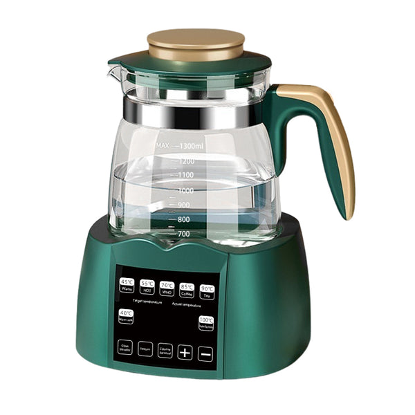 Baby Bottle Warmer with Night Light & Faster Cooling Fan, Instantly Water Warmer, Tea Kettle Electric with 7 Temperature Control Presets, Feed Baby More Easier and Healthier