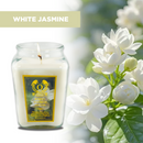 18oz Large Candle Jar Scented Candle with up to 110 Hour Burn Time, Premium Plant Wax Blend for Consistent Burn,Idea Birthdays Anniversary Gifts.